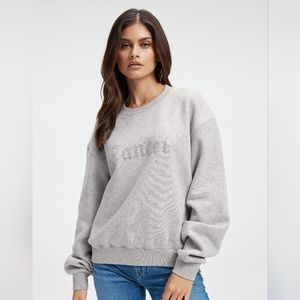 Good American Zodiac Crystal Sweatshirt  Cancer NWT Size 5 (2XL)